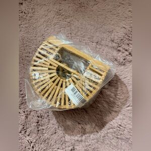 Wooden Handbag with Unique Design